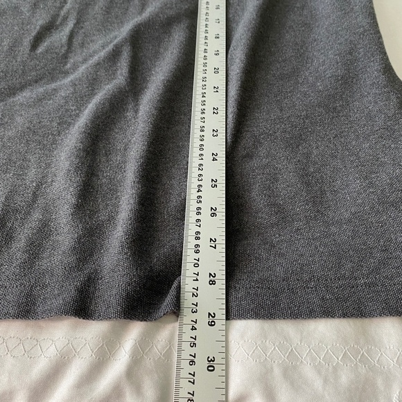 Abercrombie & Fitch Women's Gray Short Sleeve "Muscle" Polo Snap Shirt Size XL - Picture 9 of 11